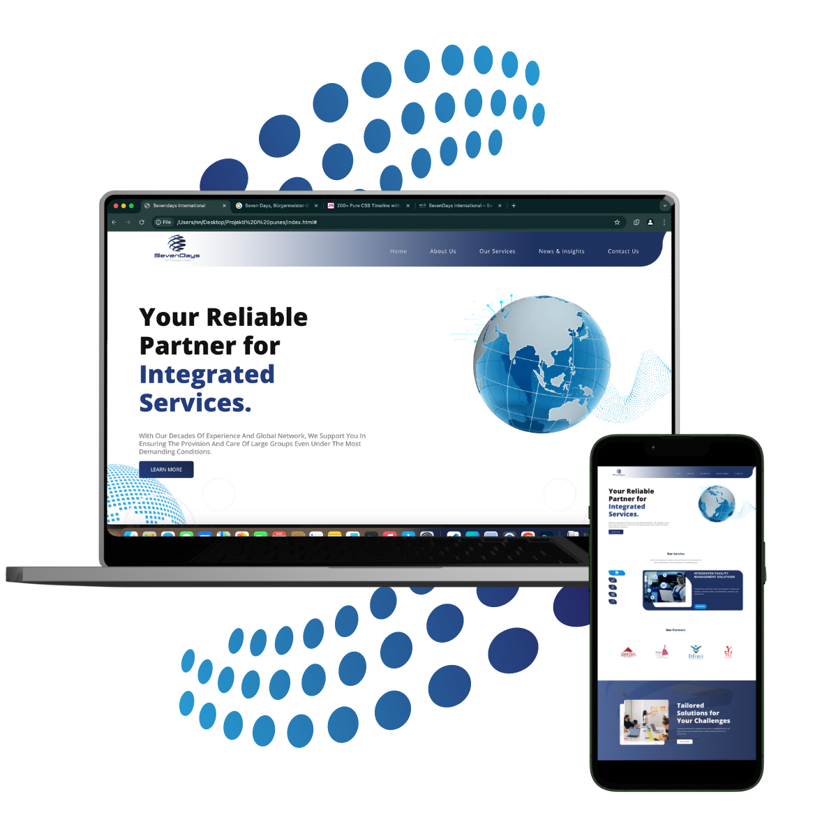 SevenDays mobile preview